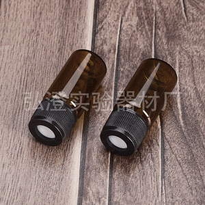 Vial de muestra Hirozumi 018, botella de vidrio con tapa de rosca para uso en laboratorio - Product Image 1