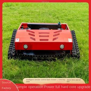 Tondeuse à carburant haute puissance télécommandée, concasseur de foin sur chenilles, fonctionnement à distance de la ferme - Product Image 2