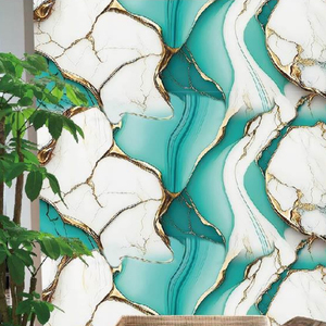 PVC-Wandaufkleber 3D Wasserdichter Hintergrund Moderne Selbstklebende Tapete für Wohnzimmer - Product Image 6