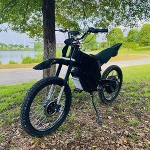 Bicicleta Eléctrica de Carga Rápida de 15000W 72V de Fábrica China, Batería de Litio de 75Ah, Ruedas de 19/21 Pulgadas, Modelo SS30, para Ciudad y Carretera, con Motor Trasero - Product Image 3