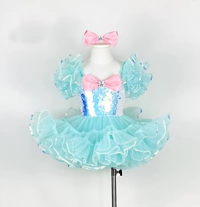 Robe de danse <span class=keywords><strong>tutu</strong></span> <span class=keywords><strong>multicolore</strong></span> pour enfants, robe de ballet pas chère, jupe <span class=keywords><strong>tutu</strong></span> bouffante pour tout-petits, entraînement de compétition, en stock - Product Image 5