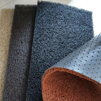 Tapis de bobine en PVC lavable tapis de spaghetti fabriqué à la machine tapis de nouilles en boucle pour voiture et exercice