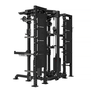 Macchina Professionale per Allenamento di Forza Domestico, Trainer Multifunzionale, Rack per Squat Regolabile, Pila di <span class=keywords><strong>Pesi</strong></span>, Attrezzo per <span class=keywords><strong>Esercizi</strong></span> Indoor per il Petto - Product Image 2