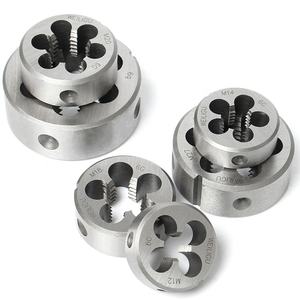 Juego de troqueles de grifo HSS, troqueles redondos M3M8M10 3/8 13/16, herramienta de roscado, llave de rosca, herramienta de roscado - Product Image 3