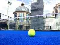 Terrain de padel panoramique JSMC 2025, nouveau design, 20m*10m, matériau galvanisé à chaud, garantie 3 ans, prix d'usine