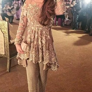 Atiya libas ชุดเดรสลำลองผ้าชีฟองหรูหรามีสไตล์สำหรับผู้หญิงชุดเดรสยาวทรงเอพิมพ์ลายดอกไม้ - Product Image 6