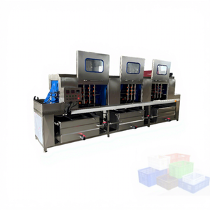 Laveuse automatique de plateaux de boulangerie commerciale la plus vendue, machine à laver les paniers de circulation commerciale à prix avantageux - Product Image 1