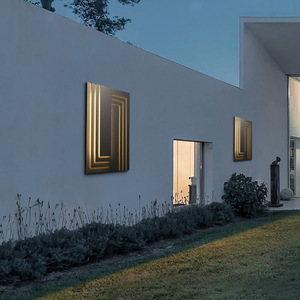 Lámpara Solar Moderna para Exteriores, de Acero Inoxidable, Impermeable, para Patio, Villa, Exterior - Product Image 4
