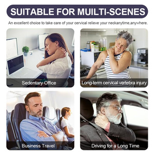 Fspg गर्दन की चोट वसूली नरम सांस लेने योग्य ग्रीवा कॉलर दर्द राहत मुद्रा सुधार आरामदायक गर्दन समर्थन - Product Image 4