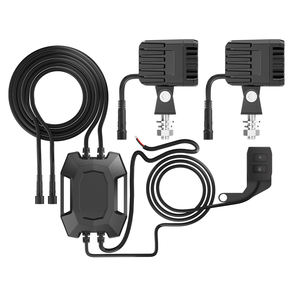 DXZ KIT 1LED nouveau double couleur <span class=keywords><strong>auxiliaire</strong></span> moto LED conduite antibrouillard ambre blanc compatible avec camion ATV et motos - Product Image 5