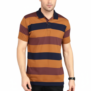 Polo de manga corta para hombre con logotipo personalizado de nuevo diseño, Polo informal de algodón para hombre, Polo informal de alta calidad para hombre - Product Image 1