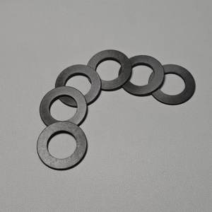 אטם שטוח PTFE לגלילי גז, גומי עמיד FKM EPDM NBR PTFE סיליקון - Product Image 1