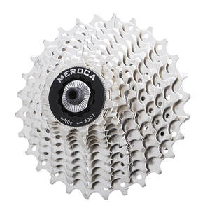 MEROCA Vélo à roue libre ultra-léger à <span class=keywords><strong>8</strong></span> <span class=keywords><strong>vitesses</strong></span> 9/10/11 <span class=keywords><strong>vitesses</strong></span> 25/28T Vélo de <span class=keywords><strong>route</strong></span> pliant avec pignon à <span class=keywords><strong>cassette</strong></span> en alliage - Product Image 1