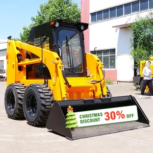 Nieuwe Ce Epa Compacte Nieuwe Skid Stuur Lader Skid Stuur Loader Rots Zaag Trencher