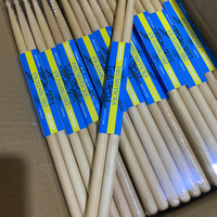 Baguettes de batterie Promark 5B 7A en érable et caoutchouc de qualité supérieure, personnalisées, directement de l'usine GB111, accessoires pour instruments de musique