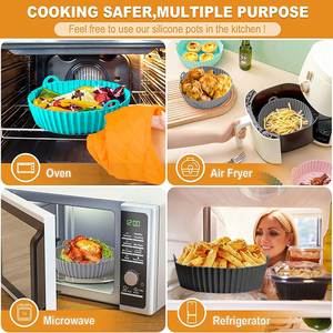 Factory OEM Eco-Friendly Silicone Pie Dishes & Pans Oven Baking <b>Tray</b> for Fried Chicken and Cake Home Usage <b>Basket</b> Mat - Product Image 5