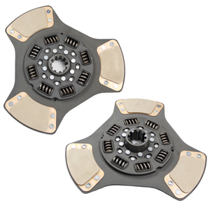 104200-1 365mm X 1-3/4'' Terbon Kit d'embrayage haute performance en acier estampé pour vente en gros, avec 3 disques et 8 ressorts - Product Image 4