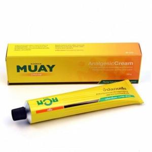 ครีมนวดสมุนไพรสำหรับนักกีฬามวยไทย 100 กรัม น้ำมันนวดแผนไทยคลาสสิค สำหรับฟื้นฟูร่างกายหลังออกกำลังกาย - Product Image 1