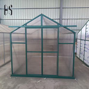 Villa Patio, Marco <span class=keywords><strong>de</strong></span> aleación <span class=keywords><strong>de</strong></span> aluminio para invernadero con hoja <span class=keywords><strong>de</strong></span> policarbonato, Invernadero <span class=keywords><strong>de</strong></span> jardín - Product Image 3