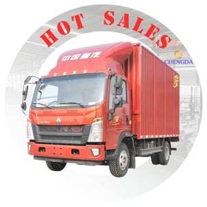 Nuevo 4*2 4*4 Ruedas motrices Camiones diésel Sinotruk Howo 3 5 Ton 8 Tons Mini Light Closed Van Box Camión de carga a la <span class=keywords><strong>venta</strong></span> - Product Image 5