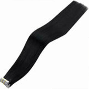 Alipearl天然黑色 # 1B胶带接发100% 人发直发14-28英寸全头批发可定制 - Product Image 2