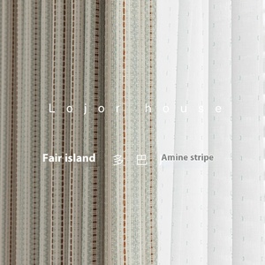 Romantica fiera isola tinto in filo Jacquard <span class=keywords><strong>tende</strong></span> di lusso moderno stile retrò francese tessuto per camere da letto per bambini e uso domestico - Product Image 2