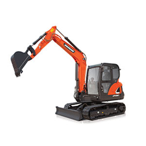 Doosan รถขุดไฮดรอลิกตีนตะขาบชนิด Dx60-9มือสองพร้อมกระปุกเกียร์เครื่องยนต์ดีเซลและมอเตอร์-6ตันอุปกรณ์ก่อสร้าง - Product Image 1