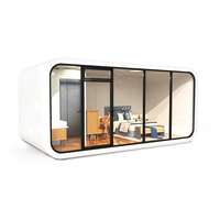 Maisons Modulaires Préfabriquées 3 Chambres Maison Conteneur en Acier Apple Cabin Maison Conteneur Maisons Préfabriquées
