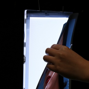 Nhà máy sản xuất bán buôn hai mặt Acrylic ánh sáng bảng điều chỉnh hình ảnh khung pha lê <span class=keywords><strong>LED</strong></span> ánh sáng khung ảnh - Product Image 3