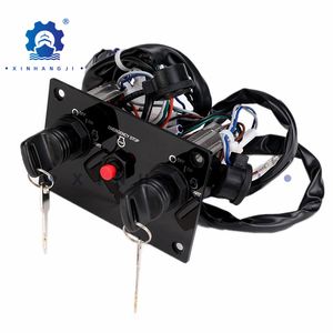 Interrupteur double panneau à essence de haute qualité pour moteur hors-bord 2 temps 2 cylindres à commande à distance - Product Image 4