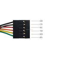Câble série USB vers TTL haute compatibilité FT232RL FT231 FT234 FTDI pour pont UART Raspberry Pi pour WIN7 WIN8 WIN10