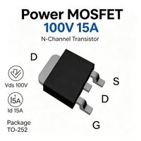 NK FDD86113LZ 100V 15A TO-252 Transistor de puissance MOSFET à canal N SMD Composant électronique MOS