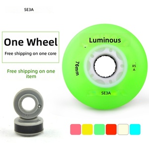 Roues de patins à roulettes <span class=keywords><strong>SEBA</strong></span>, roues de patins en ligne, roues LED lumineuses, roues lumineuses, PU haute élasticité résistant à l'usure - Product Image 3