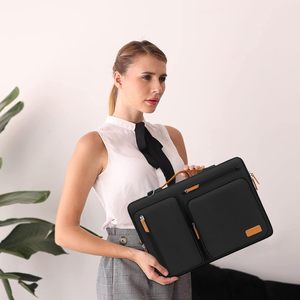 Free Sample Large Capacity Office Briefcase Business Casual Laptop <b>Computer</b> Crossbody <b>Bag</b> for Men and Women - Product Image 1