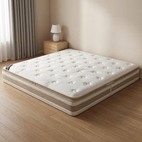 Matelas en mousse orthopédique confortable et durable, portable, 30 cm d'épaisseur, design contemporain pour la maison, l'appartement et l'hôtel (vente en gros)