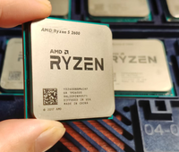 Processeur de bureau pour AMD Ryzen 5 2600 AM4 3,4 GHz 6 cœurs 12 threads 8 Mo de cache L3 64 bits