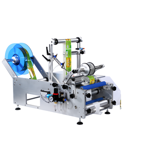 Etiquetadora de botellas redondas portátil pequeña semiautomática a buen precio para pequeñas empresas nuevas - Product Image 1