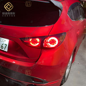 <span class=keywords><strong>Mazda</strong></span> <span class=keywords><strong>3</strong></span> Axela Hatchback <span class=keywords><strong>2014</strong></span>-2019 Luces traseras LED de señal dinámica Nueva condición 12V Accesorio automático inverso con freno rojo transparente - Product Image 6