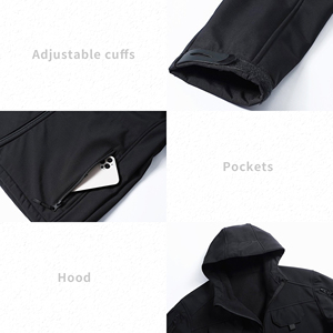 <span class=keywords><strong>Veste</strong></span> tactique imperméable personnalisée pour homme, <span class=keywords><strong>veste</strong></span> tactique en softshell camouflage, <span class=keywords><strong>veste</strong></span> à capuche, <span class=keywords><strong>veste</strong></span> d'hiver - Product Image 2