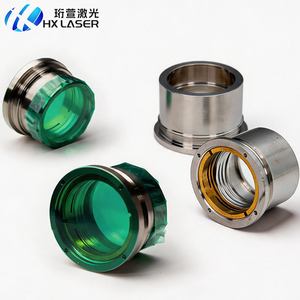 Lentille de focalisation et collimation HXLASER D30 D37 F75-F200 avec support pour équipements <span class=keywords><strong>laser</strong></span> WSX séries NC et KC 4KW 6KW – Pièces détachées longue durée - Product Image 1