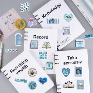 50 Pezzi di Adesivi Blu per Amanti della Lettura e dei Libri - Product Image 4