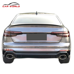 A4L 2017-2019 RS4 Plastic Body Kits Front Bumper Lip Grille & Rear Bumper <b>Face</b> Kit Car Accessories - Product Image 6