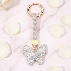CCH <b>Customize</b> 2026 new double-sided crystal metal car <b>keychain</b> - Product Image 5