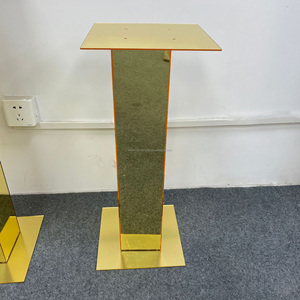 Nuovo portabagagli fiori per matrimonio colonnare acrilico decorativo con supporto per matrimonio centrotavola per matrimonio - Product Image 4