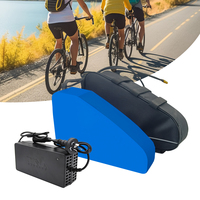 Batterie lithium haute performance 72V 30Ah en stock UE, batterie triangulaire pour vélo électrique 52V 60V avec chargeur et sac souple pour vélos électriques