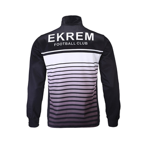 Soccer jacket custom sportswear school uniform football jacket cheap tracksuit - Product Image 2