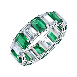 Rare Green Zircon Female Silver Ring Wholesale Jewelry Israel