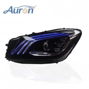 ชุดไฟหน้า LED AURON รุ่นใหม่ 12V 6000K CSP 36W สว่างพิเศษ 6000 ลูเมนส์ สำหรับรถยนต์ S-CLASS W222 ปี 2013-2016 ชุดดัดแปลง/อัพเกรด - Product Image 4