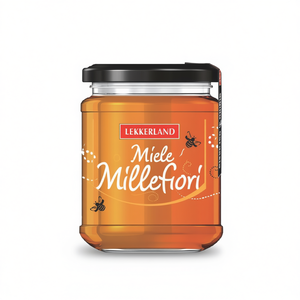 Miel Multifloral 250g en Pot Ambré Emballé - APICOLTURA COMARO SRL - Product Image 2