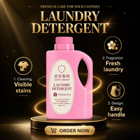 Lessive en poudre rose carrée en gros, lessive liquide, capsules de lessive, produits de nettoyage parfumés